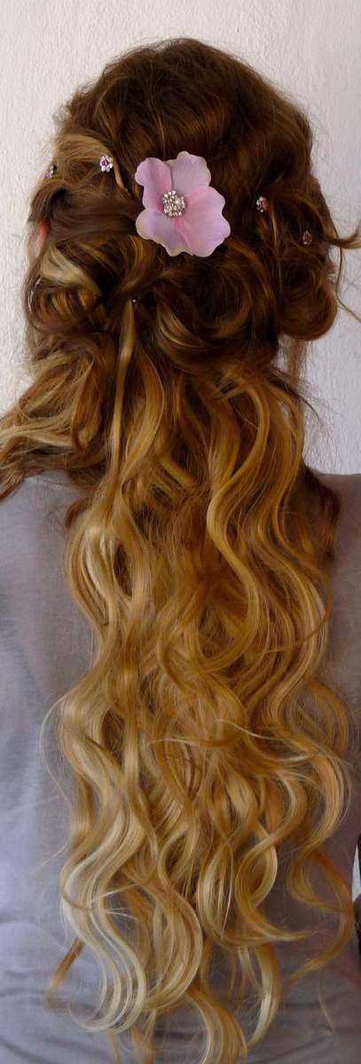 WAVY CLIP IN HAIR EXTENSIONS, XXXL-Set, 60cm, 12pcs, 24clips, heat resistant, FREE shipping