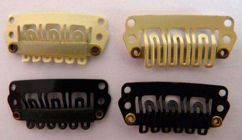20 Extra clips for clip-in hair extensions