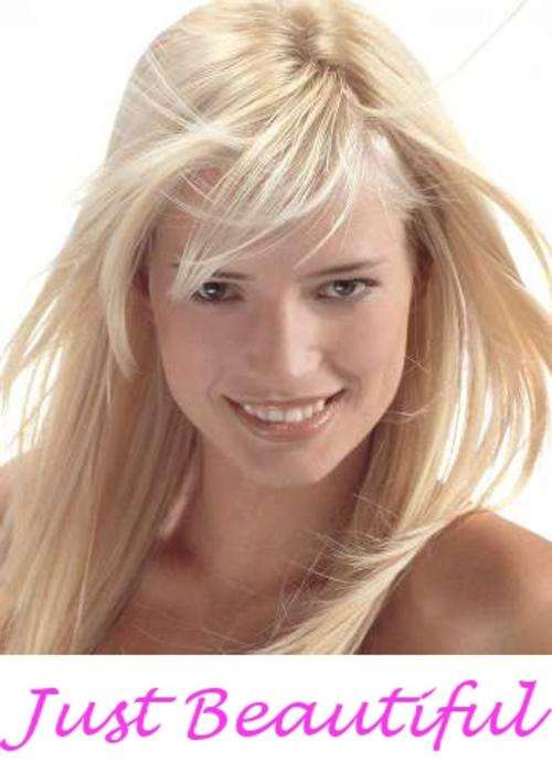 CLIP IN HAIR EXTENSIONS, XXXL-Set, 60cm, 24 clips, heat resistant, FREE shipping, #24 light blond
