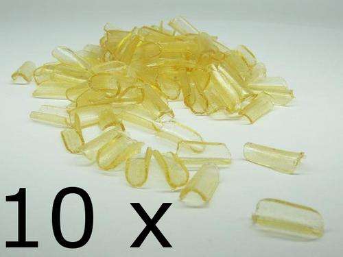 10 x Keratin Nail Rebonds Tips for Hair Extensions