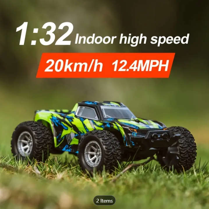 1:32 REMOTE CONTROL Car, Top Speed 20km/h!, 2.4Ghz High-speed All-terrain Off-road