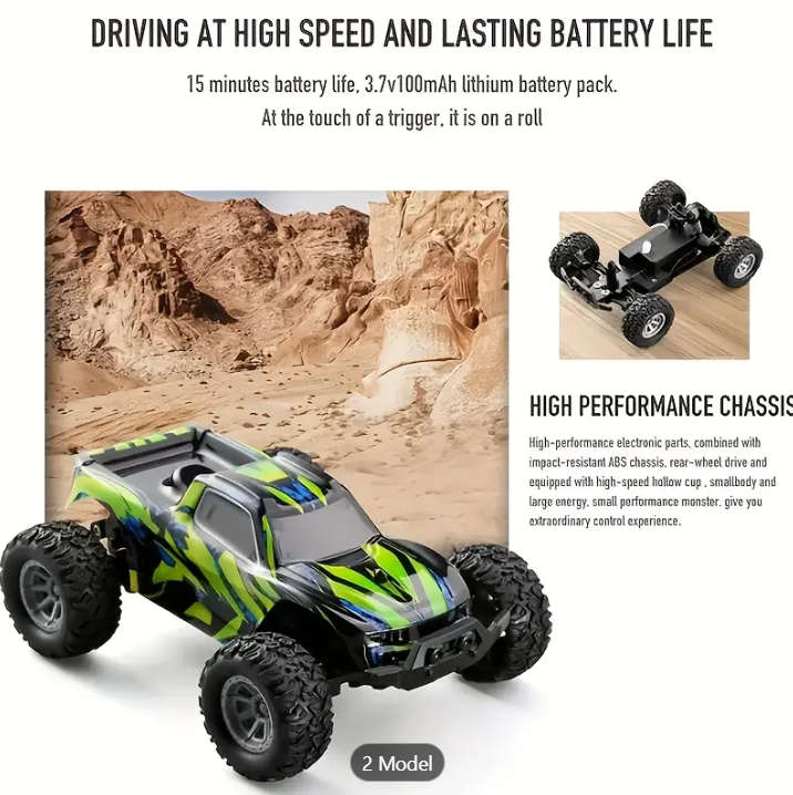 1:32 REMOTE CONTROL Car, Top Speed 20km/h!, 2.4Ghz High-speed All-terrain Off-road