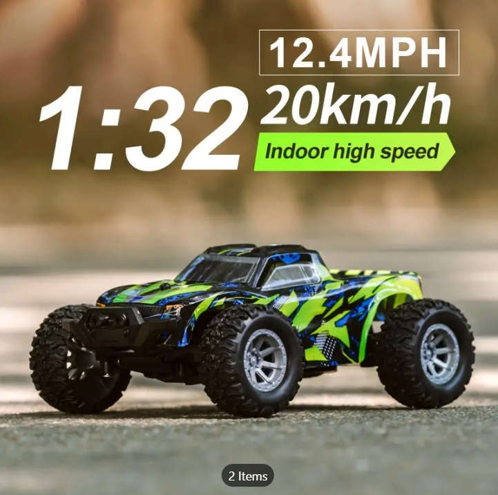 1:32 REMOTE CONTROL Car, Top Speed 20km/h!, 2.4Ghz High-speed All-terrain Off-road