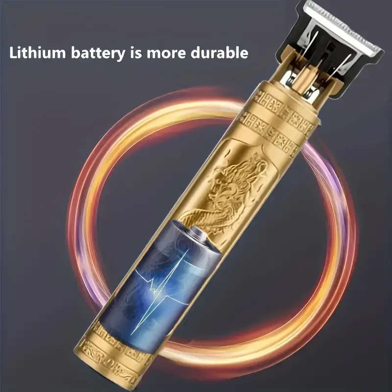 Electric Facial Hair Trimmer Clipper, Rechargeable, Built-in Battery with all accessories included