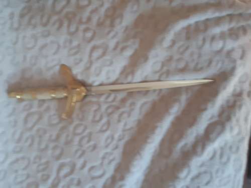 SAAF CEREMONIAL DAGGER AND BELT