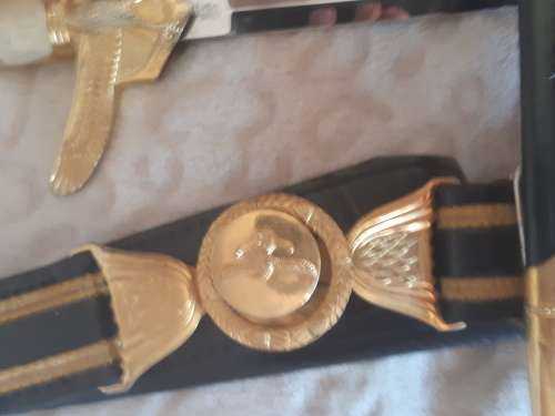 SAAF CEREMONIAL DAGGER AND BELT