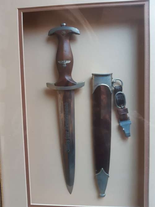 GERMAN WW2 THIRD REICH SA DAGGER MAKER Tiger Soligen