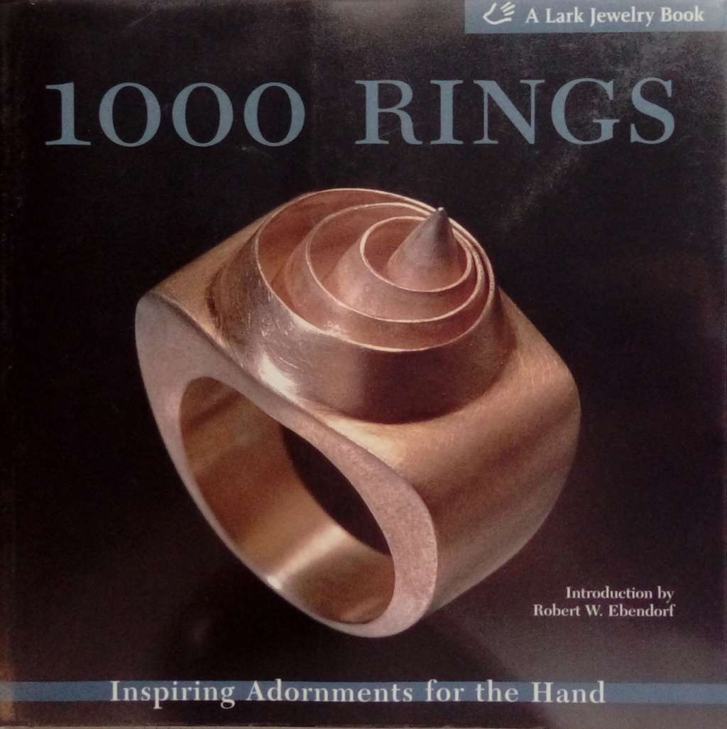 4 x Jewellery books: 1000 Rings, 500 bracelets, 500 enameled objects, 500 brooches