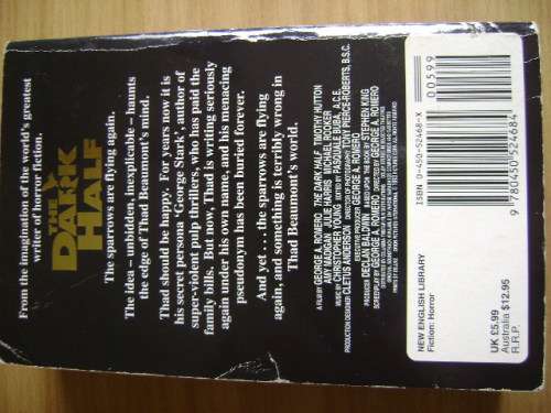 Stephen King   The Dark Half      1989   468 pages