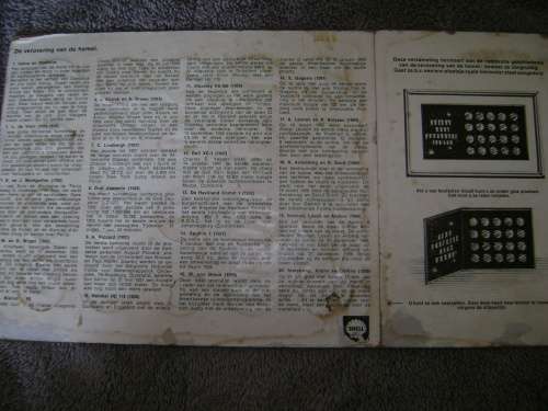 Shell token  @  1970  Men in flight set of 20x tokens