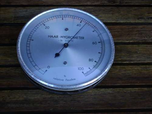 Haar Hygrometer  -35  + 65 Degrees Celcius
