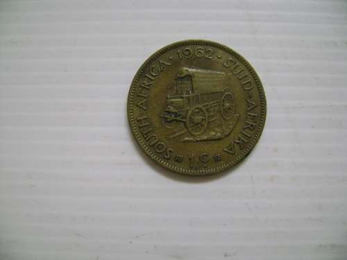 RSA   1 Cent  1962  (bid per coin)