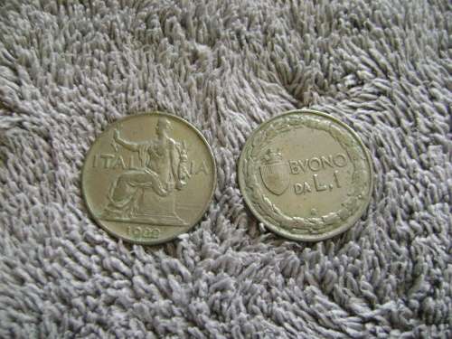 Italy   1 Lira   1922