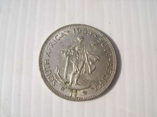 SAU  1 Shilling  1955   High Grade