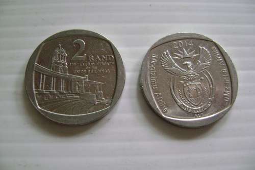 RSA 2 Rand   2014  (100 years anniversary of Union Building)