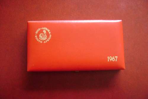 RSA 1967 (set of UNC coins in long red box)