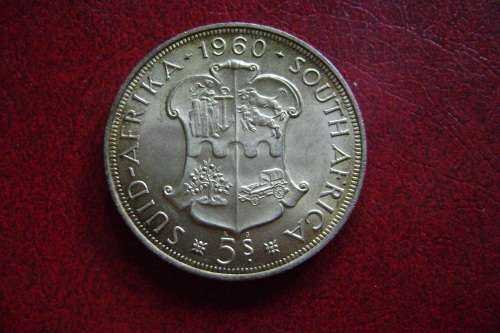 SAU  5 Shillings  1960
