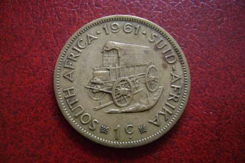 RSA    1 Cent   1961
