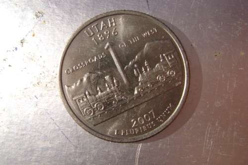 USA  1/4 $  2007  Utiah