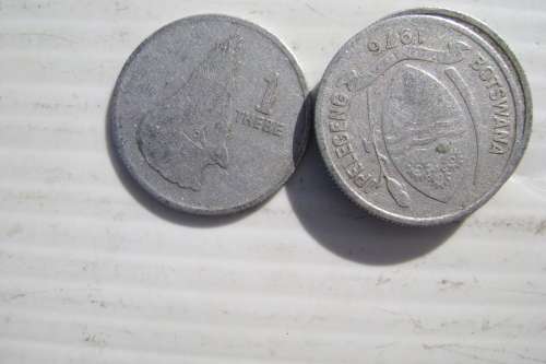 Botswana   1 Thebe  1976