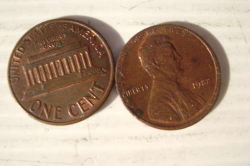 USA   1 cent   1988