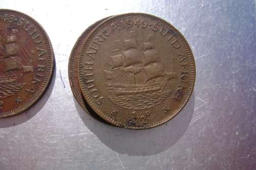 SAU  1/2  Penny  1949