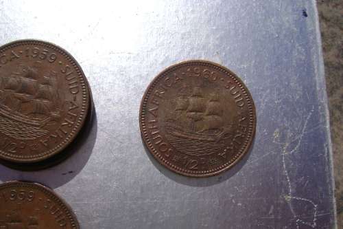 SAU  1/2  Penny  1960