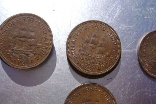 SAU  1/2  Penny  1959