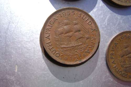 SAU  1/2  Penny  1955