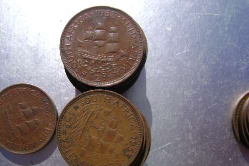 SAU  1/2  Penny  1953