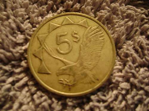 Namibia 5 Dollars   1993