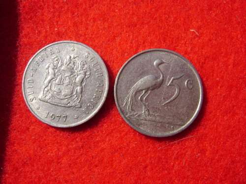RSA 5 Cent 1977
