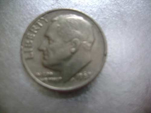 USA one dime 1967