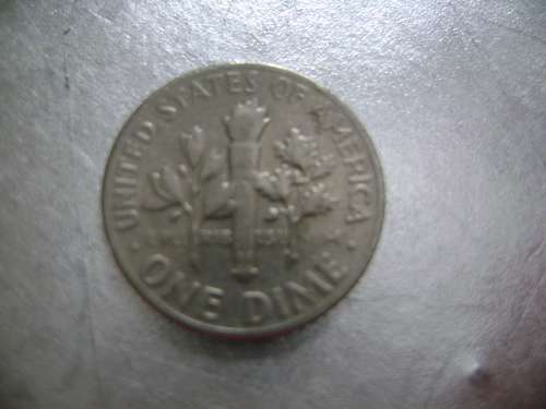 USA one dime 1967