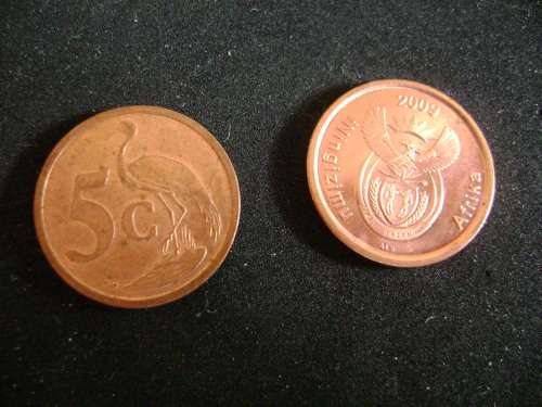 RSA  5 cent  2009  (P/Unc)