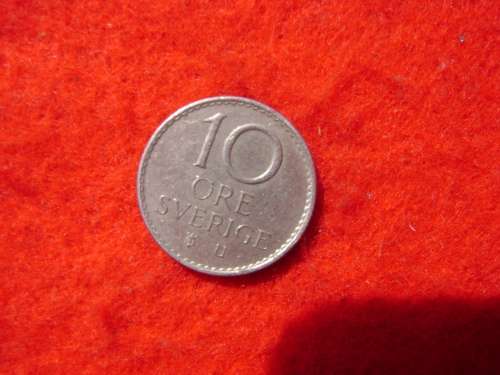 Sweden  10 Ore  1973