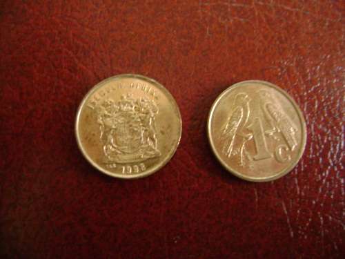 RSA   1 cent  1998  UNC