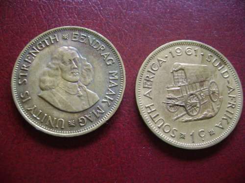 RSA  1 Cent 1961