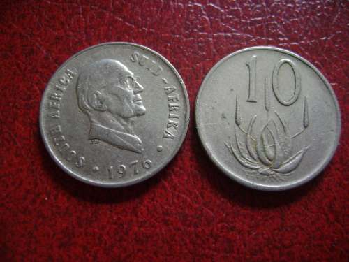 RSA 10 Cent 1976