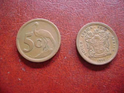 RSA  5 cent  1994