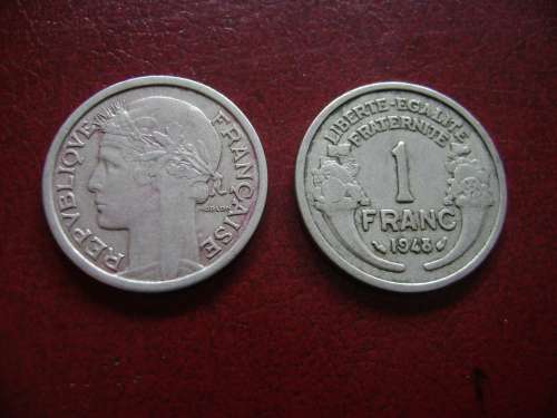 France  1 franc  1948