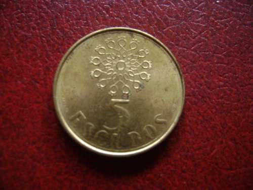 Portugal 5 escudos 1987