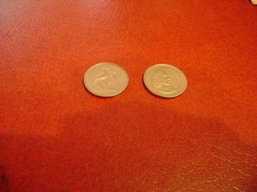 RSA  5 CENT  1966 Afrikaans