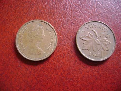 Canada 1 cent 1981