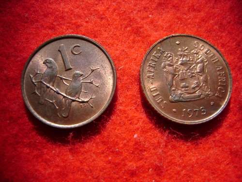 RSA  1 Cent  1973  UNC