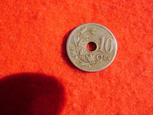 Belgium  10 Cent  1905 Flemish