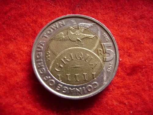 RSA  5 Rand  2015  Coinage of Griqua Town