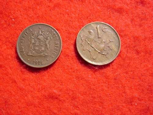 RSA 1 Cent 1971