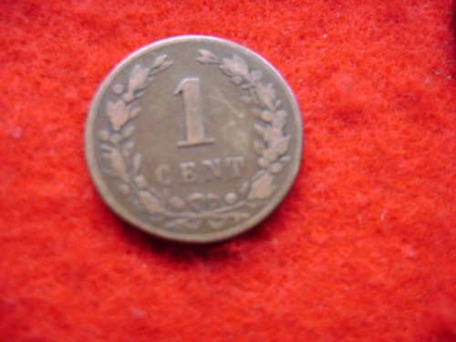 Netherlands 1 cent 1878