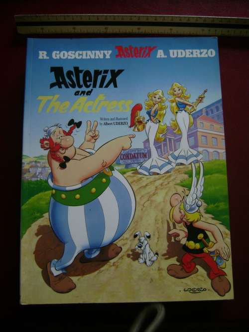 Asterix and THE ACTRESS     by R. Goscinny and A. Uderzo